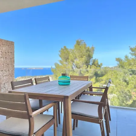 Cala Vadella Panoramic Retreat Apartment Exterior photo