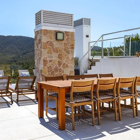 Cala Vadella Panoramic Retreat Apartment Exterior photo